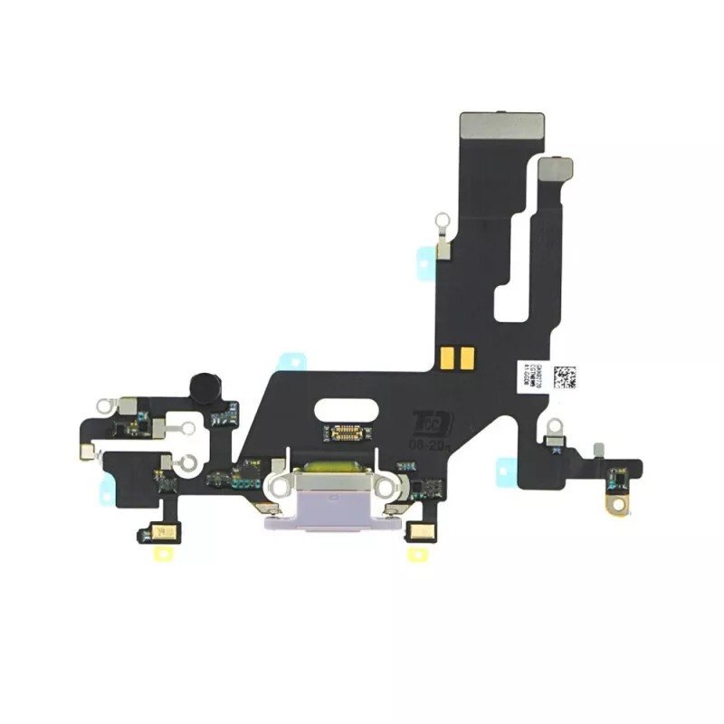 Connecteur De Charge iPhone 11 - original mauve