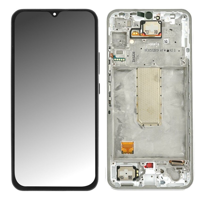 274 Écran Complet Samsung Galaxy A34 5G Argent (Original) – Image 1