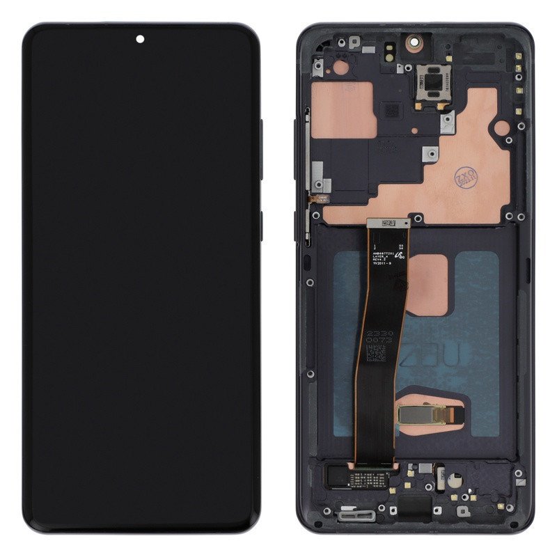 385 Écran Complet Samsung Galaxy S20 Ultra Noir (OLED) – Image 1
